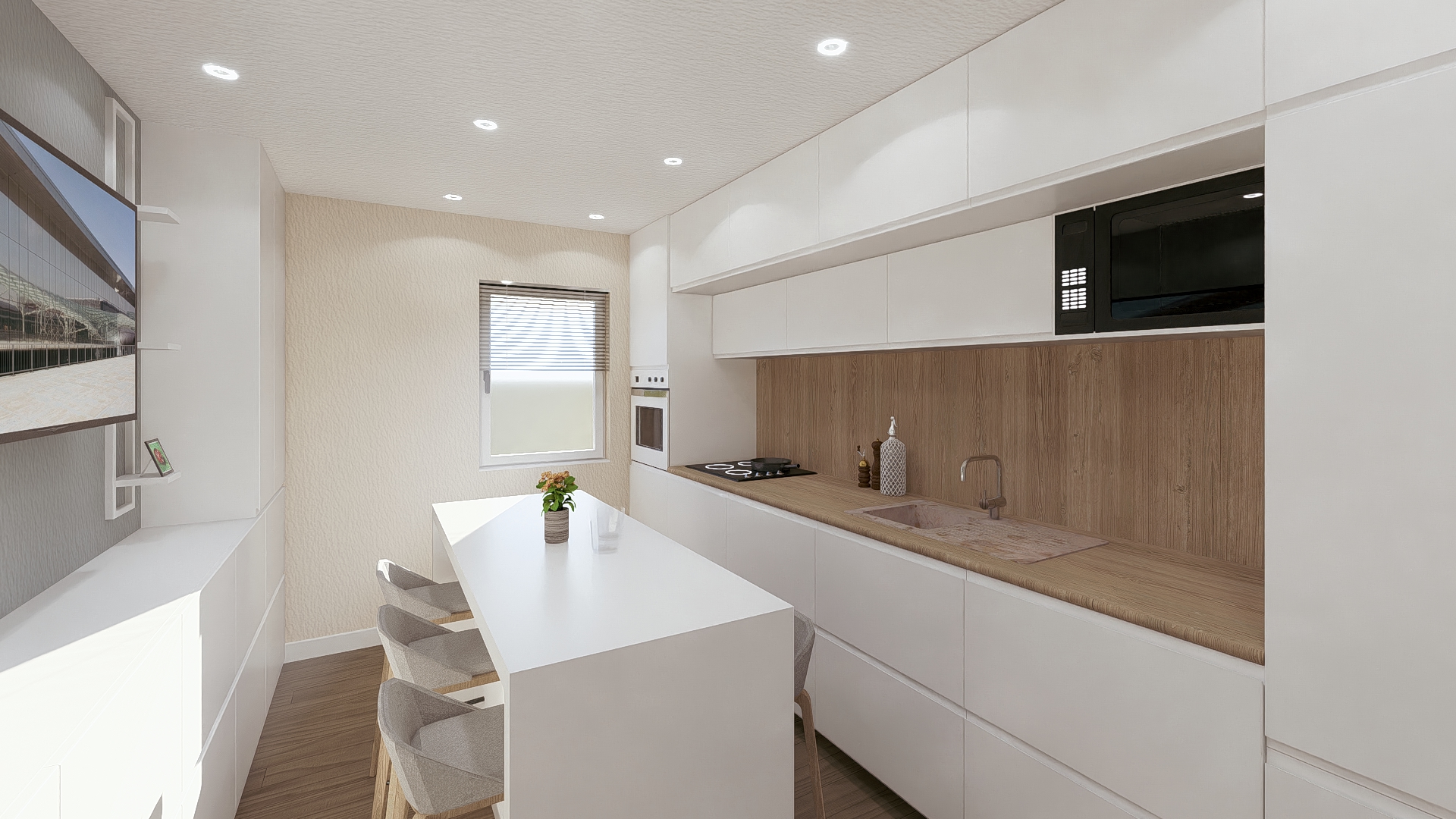 Apartamento de 4 habitaciones